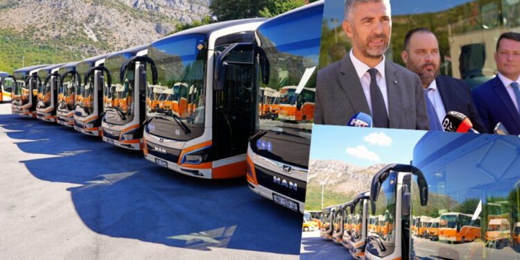 Dubrovnik zakoračio u zelenu budućnost prijevoza: U Komolcu predstavljeno 12 novih električnih autobusa