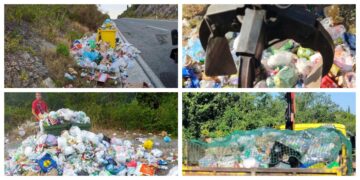 Nakon prometnog kolapsa prikupljeno već osam kubika otpada, čišćenje Konavala još traje