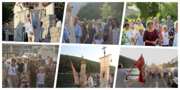 FOTO: Mokošani pohodili župu Velike Gospe u Rožatu