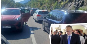 Ministar Božinović o kolonama kroz Konavle: Hrvatska otvorila pet traka, problem je usko grlo na ulazu u Crnu Goru