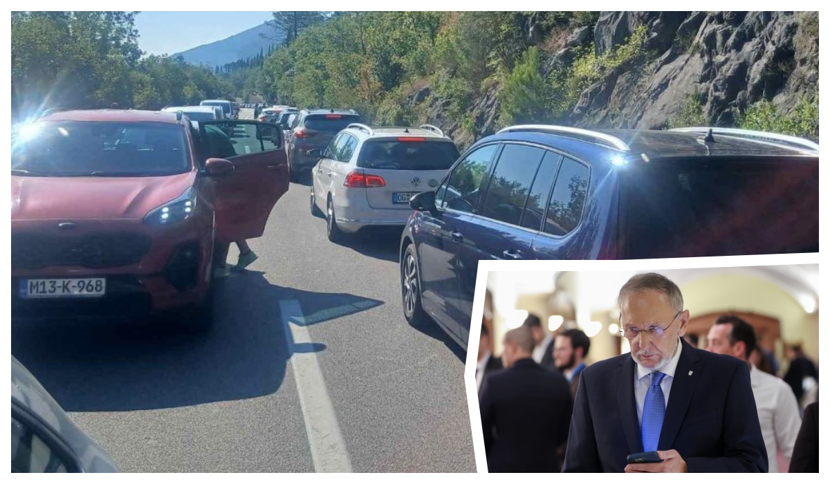 Ministar Božinović o kolonama kroz Konavle: Hrvatska otvorila pet traka, problem je usko grlo na ulazu u Crnu Goru