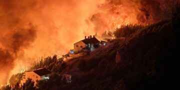 Veliki požar odsjekao Omiš: Zatvorena cesta prema Splitu, stvaraju se ogromne gužve