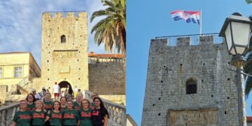 GDJE JE ZASTAVA? Zbor gostovao na festivalu ljevice u Korčuli, s fotografije uklonili hrvatsku zastavu?