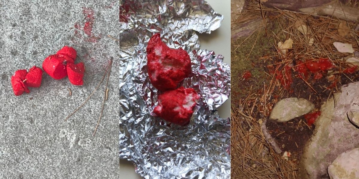ŠTO JE OVO? Crvena tvar pronađena na nekoliko lokacija, roditelji i vlasnici pasa zabrinuti