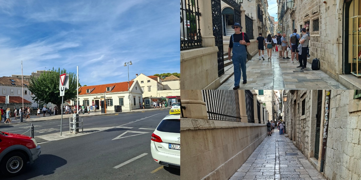 TURISTI U DUBROVNIKU Stradun prohodniji, Pile u punom sjaju