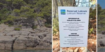Lokrum postavio novu oznaku za naturističko kupanje: Evo što poručuju iz Rezervata