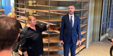 Bili smo u gradskoj knjižnici u TUP-u, izgleda impresivno, a uskoro i otvara svoja vrata