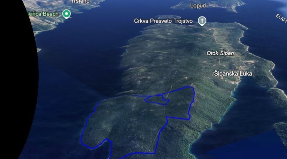 RIJETKOST NA TRŽIŠTU: Prilika života, na Šipanu u prodaji 150 hektara sa 2,3 km obale