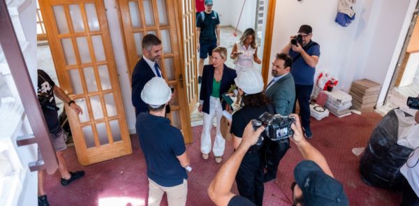 Franković obišao radove: Bivši Biskupski dvor postaje novi vrtić, evo kada bi trebao biti gotov