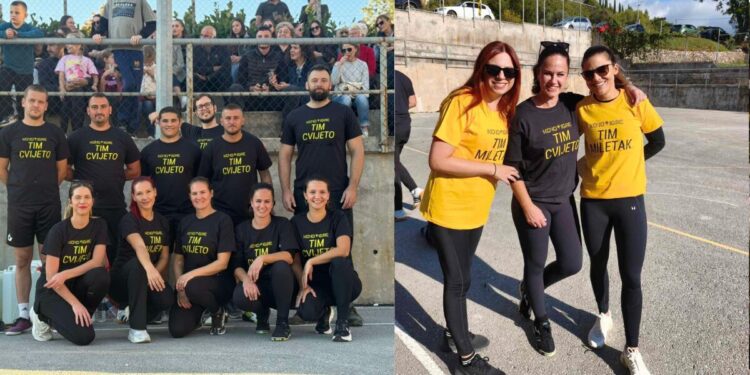 VELIKO SRCE ZA CVIJETA: Pridvorje ispunili emocije, zajedništvo i humanost